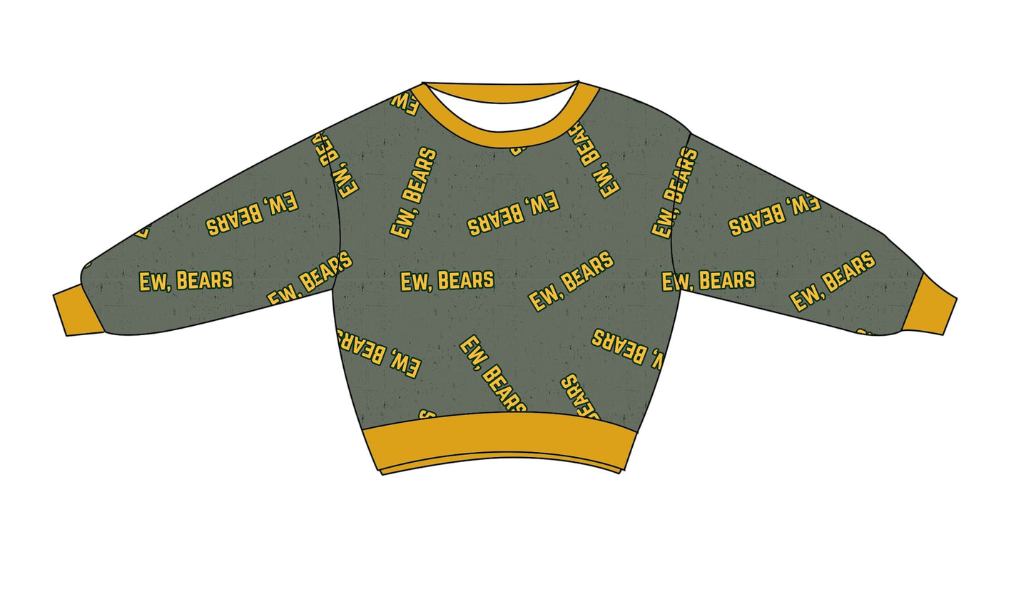 Preorder β Ew, Bears π»π // Adult + Kids PJs & Sweatshirt