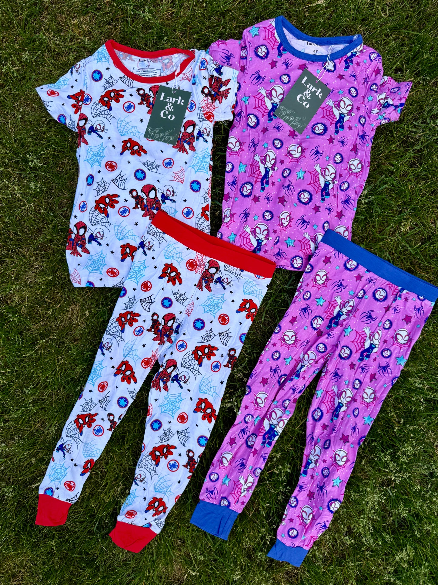 Spider Ghost Bamboo PJs Set