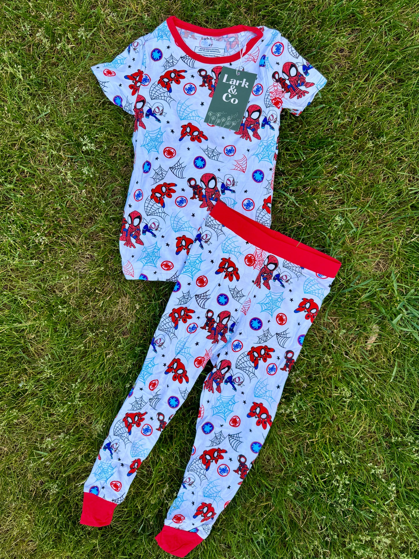 Spidey & Friends Bamboo PJs Set