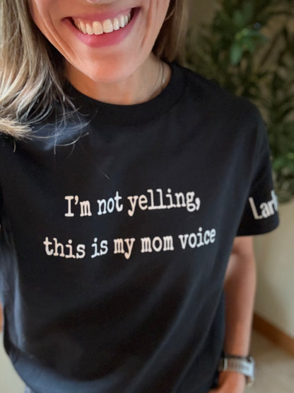 This Is My Mom Voice T Shirt
