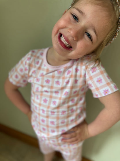 Daisy Picnic Bamboo PJs 🌼 [Zippy & 2-Piece Set]