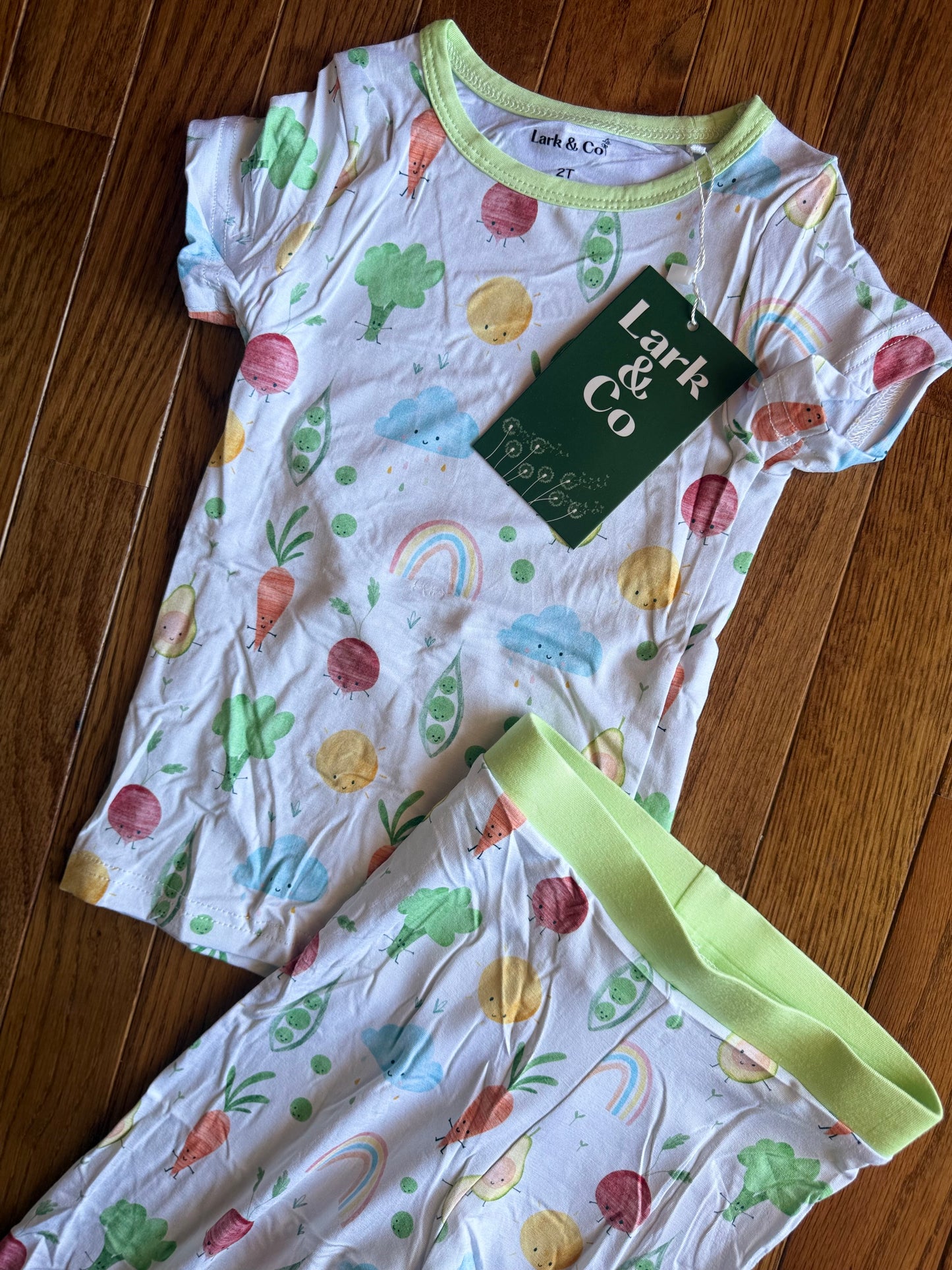 Veggie Patch Bamboo PJs [zippy & 2-piece set]