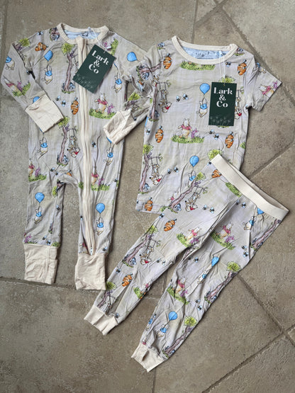 100 Acre Wood Bamboo PJs [zippy & 2-piece set)