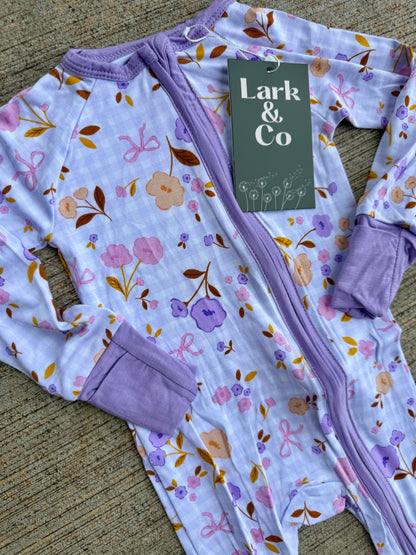 💐 Farmer’s Market Florals Bamboo PJs [zippy & 2-piece set]