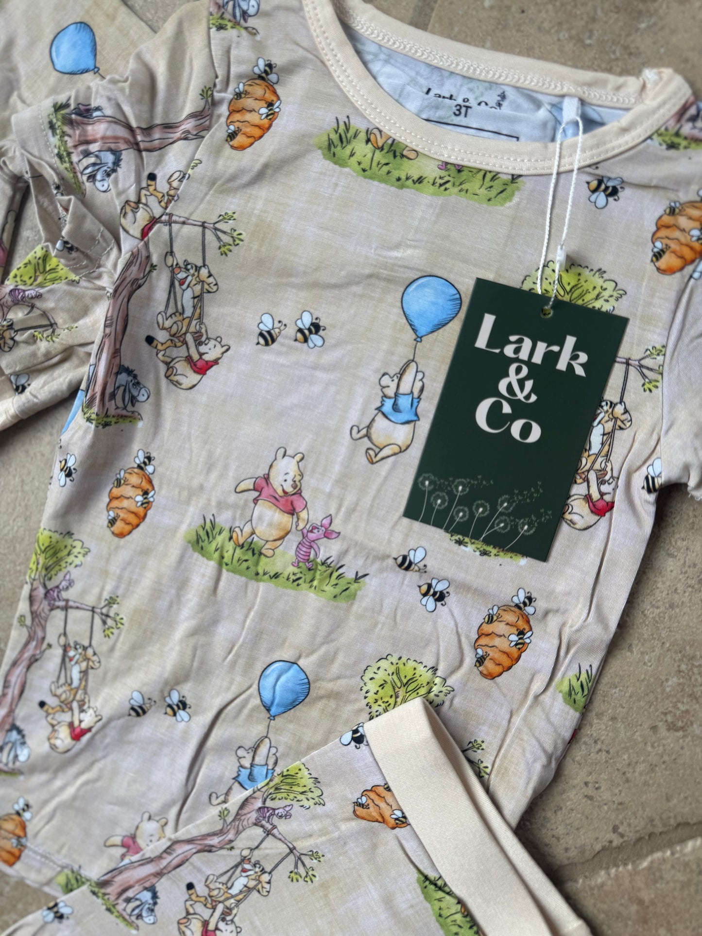 100 Acre Wood Bamboo PJs [zippy & 2-piece set)