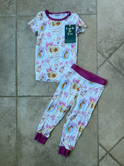 Belle of the Ball Bamboo PJs [zippy & 2-piece set]