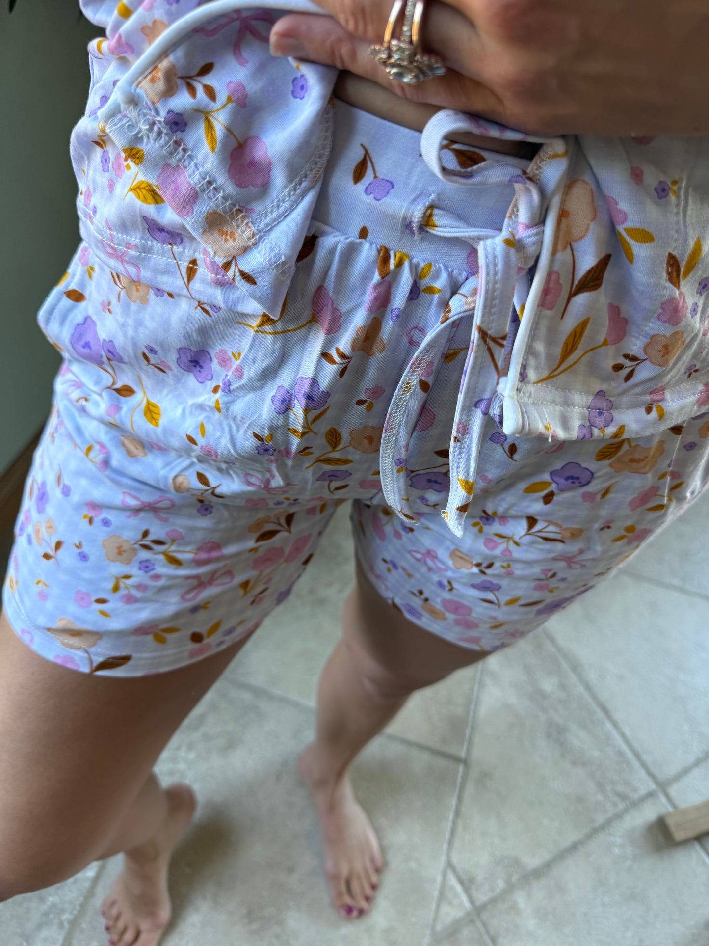 Women’s Farmer’s Market Florals Bamboo Set