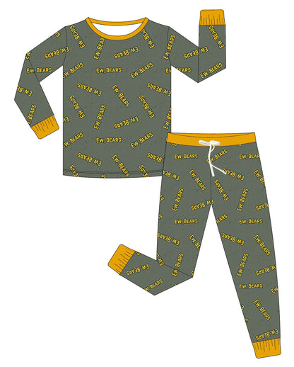 Preorder —  Ew, Bears 🐻🏈 // Adult + Kids PJs & Sweatshirt