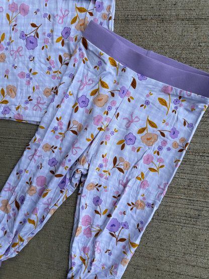💐 Farmer’s Market Florals Bamboo PJs [zippy & 2-piece set]