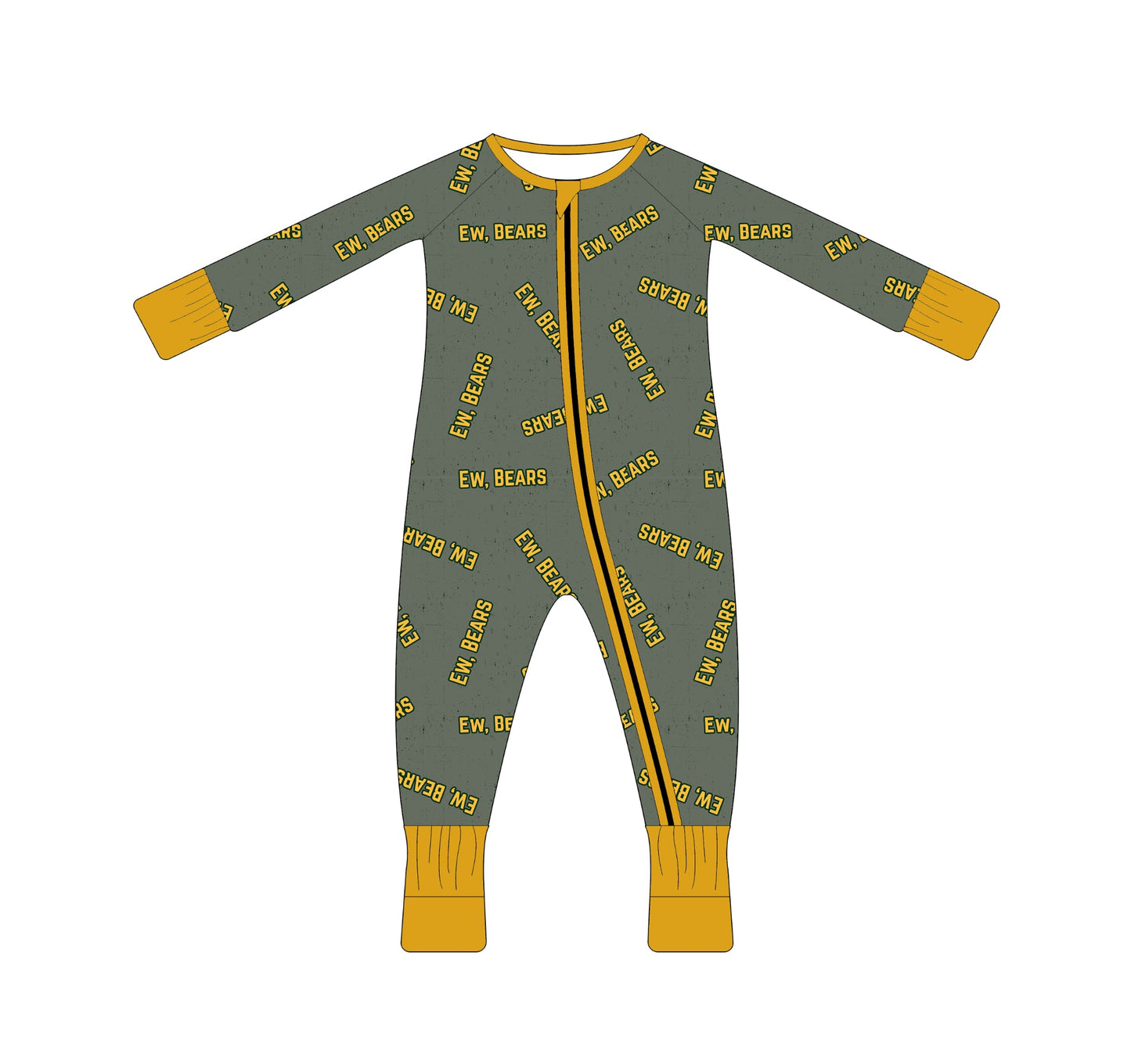 Preorder —  Ew, Bears 🐻🏈 // Adult + Kids PJs & Sweatshirt