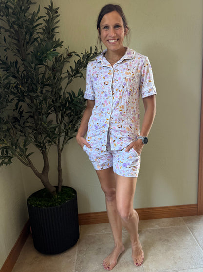 Women’s Farmer’s Market Florals Bamboo Set