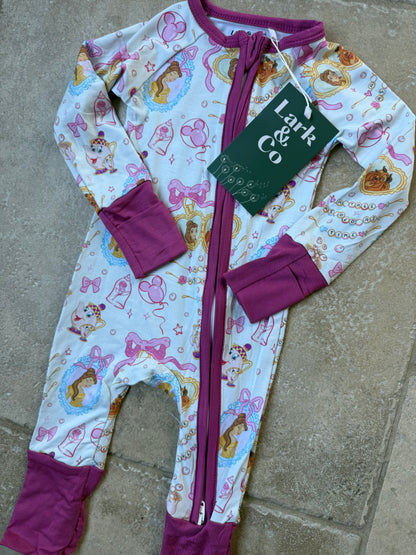 Belle of the Ball Bamboo PJs [zippy & 2-piece set]