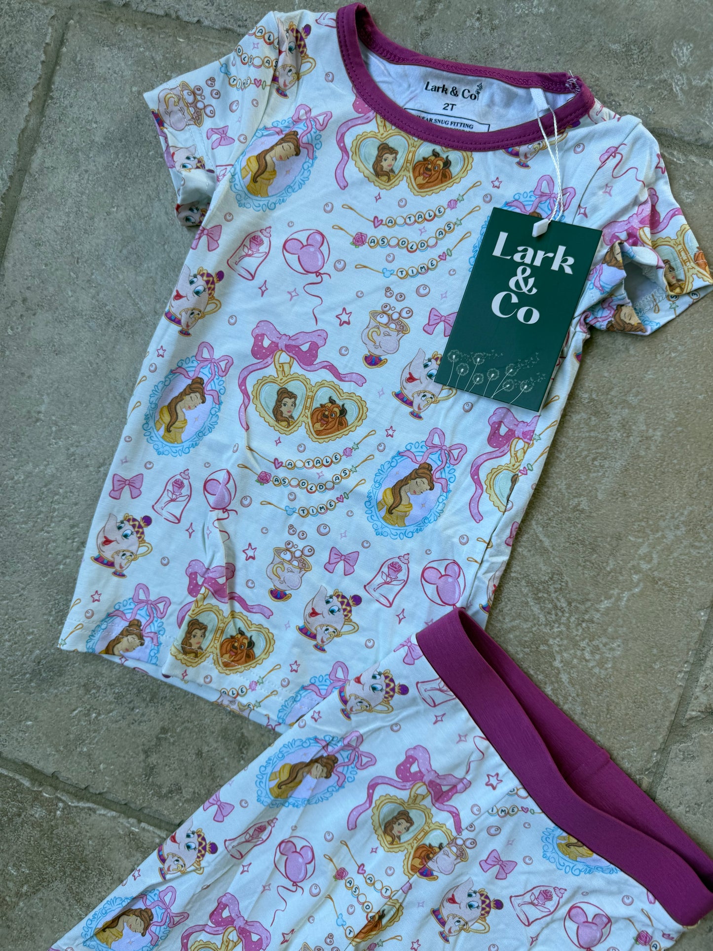 Belle of the Ball Bamboo PJs [zippy & 2-piece set]