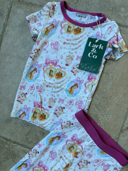 Belle of the Ball Bamboo PJs [zippy & 2-piece set]