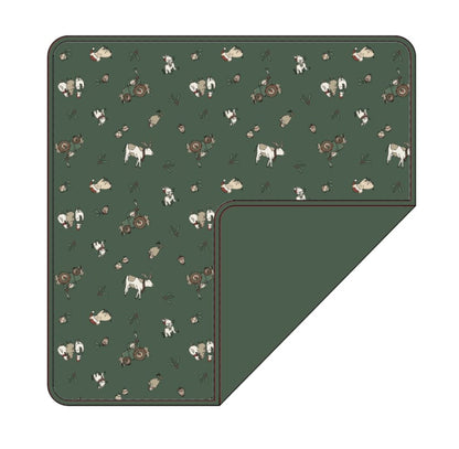 PREORDER - “Christmas on the Farm" Bamboo PJs & Blanket (men, women & kids)