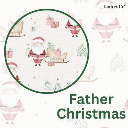 PREORDER - “Father Christmas” Bamboo PJs & Blanket (men, women & kids)