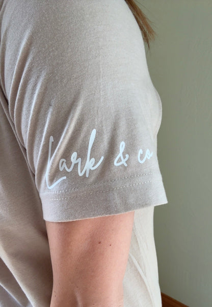 Caffeinated Moms Club Crewneck T-Shirt