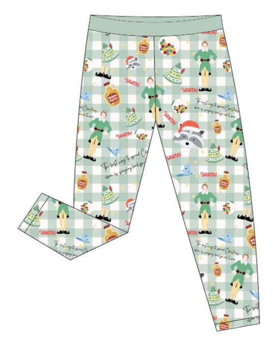 PREORDER - “ELF" Bamboo PJs & Blanket (men, women & kids)