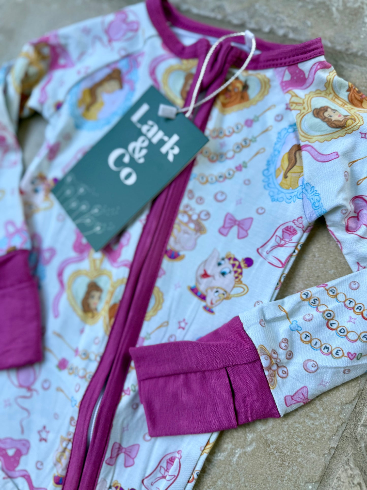 Belle of the Ball Bamboo PJs [zippy & 2-piece set]