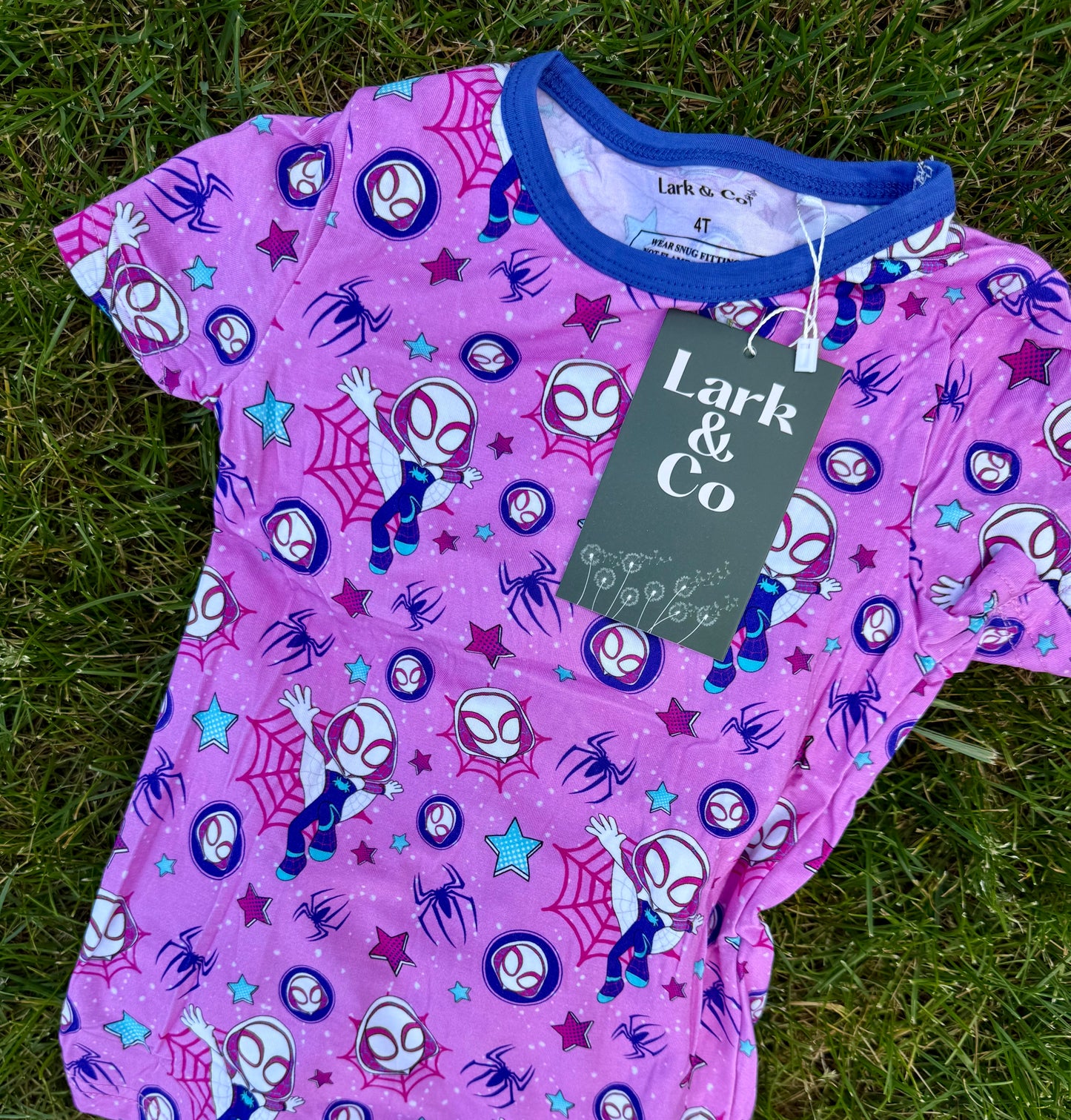 Spider Ghost Bamboo PJs Set
