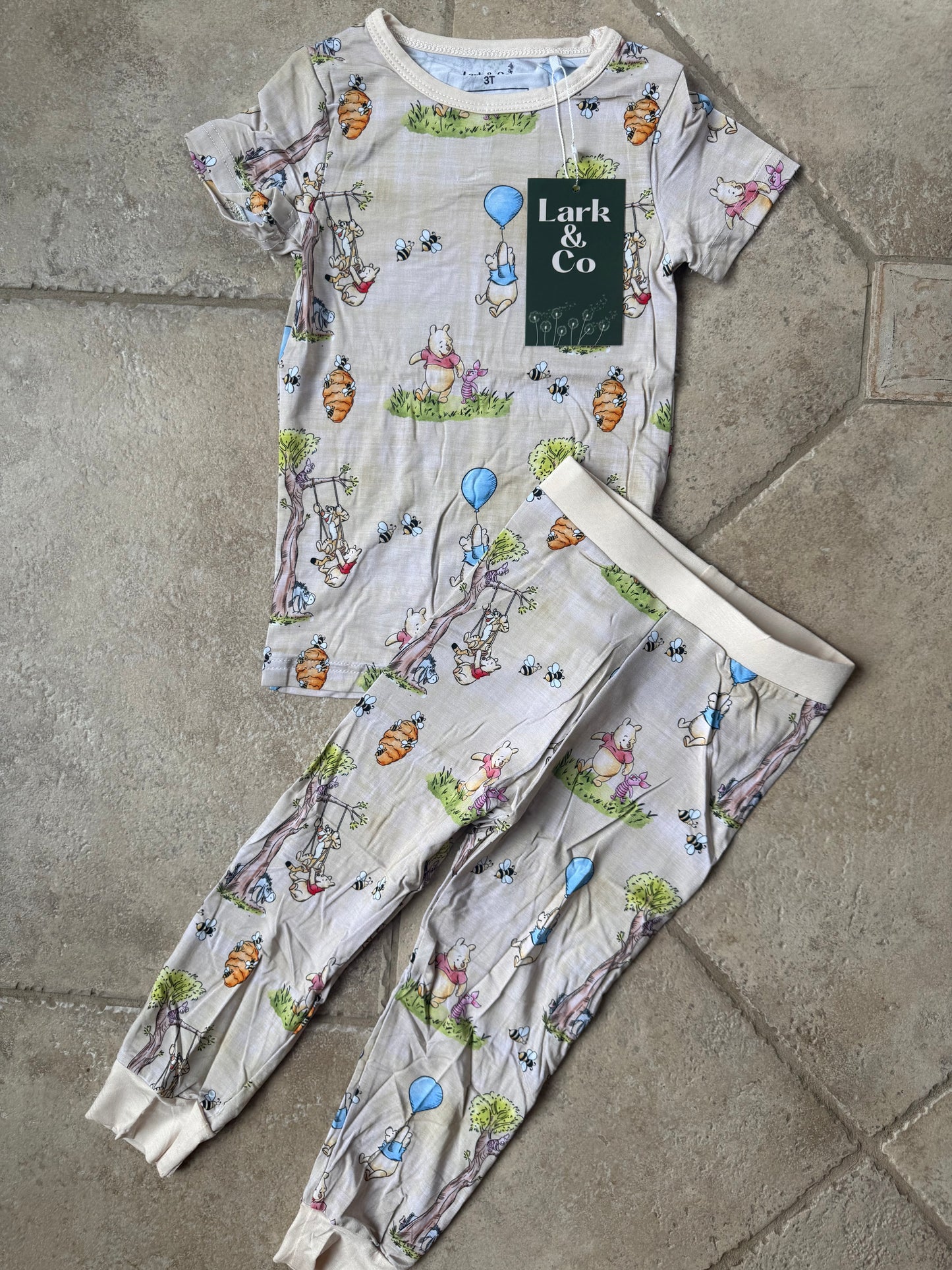 100 Acre Wood Bamboo PJs [zippy & 2-piece set)