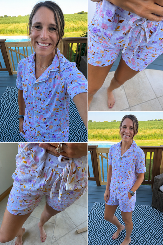 Women’s Farmer’s Market Florals Bamboo Set
