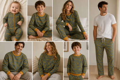 Preorder —  Ew, Bears 🐻🏈 // Adult + Kids PJs & Sweatshirt