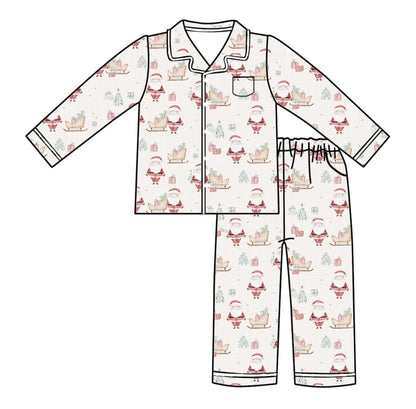 PREORDER - “Father Christmas” Bamboo PJs & Blanket (men, women & kids)